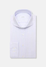 Shaped Business shirt Stripes in Mittelblau |  Seidensticker Onlineshop