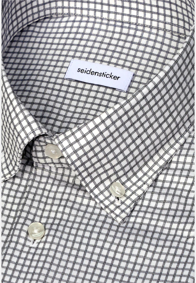 Shaped Chemise d'affaires carreaux in Bleu Foncé |  Seidensticker Onlineshop