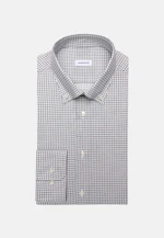 Shaped Chemise d'affaires carreaux in Bleu Foncé |  Seidensticker Onlineshop