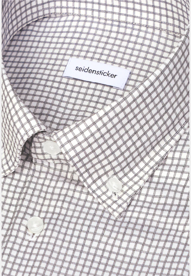 Shaped Business shirt Check in Dunkelblau |  Seidensticker Onlineshop