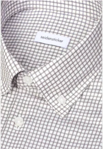 Shaped Business shirt Check in Dunkelblau |  Seidensticker Onlineshop
