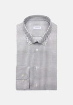 Shaped Business shirt Check in Dunkelblau |  Seidensticker Onlineshop