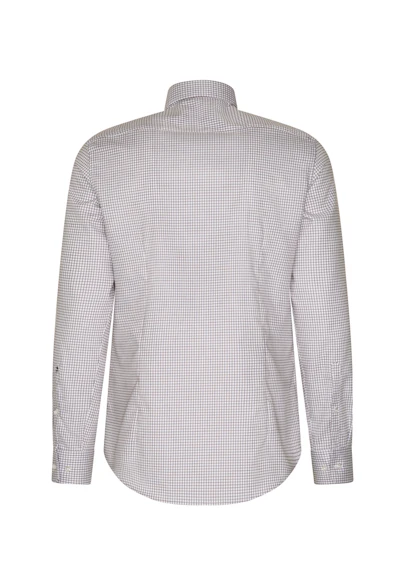 Shaped Business shirt Check in Rot |  Seidensticker Onlineshop