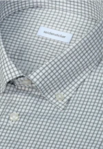 Shaped Business shirt Check in Grün |  Seidensticker Onlineshop