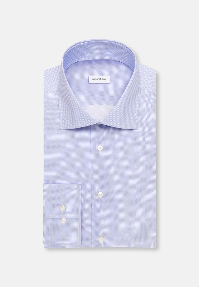 Shaped Chemise d'affaires Imprimé in Bleu Moyen |  Seidensticker Onlineshop