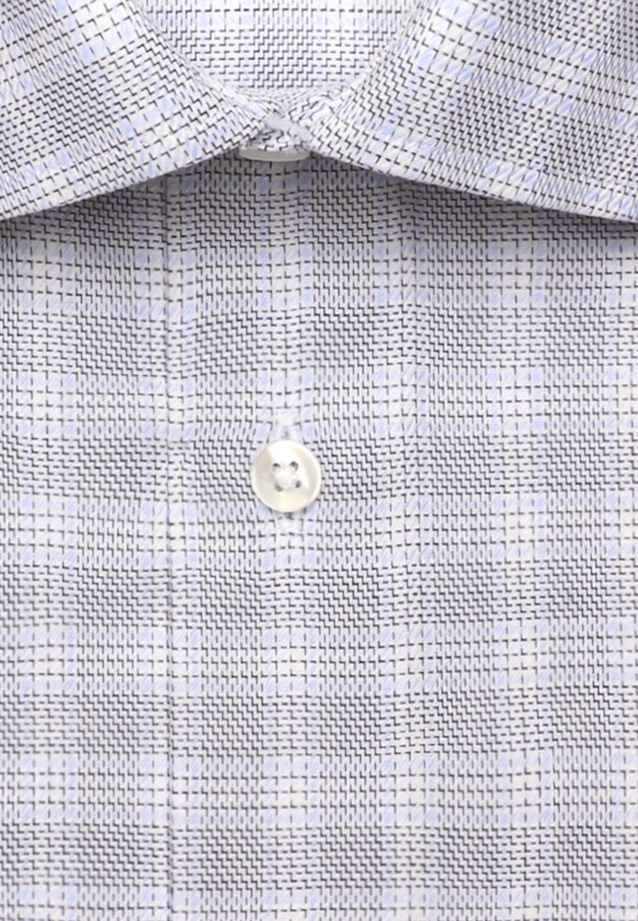 Shaped Chemise d'affaires carreaux in Bleu Moyen |  Seidensticker Onlineshop