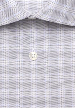 Shaped Chemise d'affaires carreaux in Bleu Moyen |  Seidensticker Onlineshop