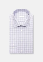 Shaped Chemise d'affaires carreaux in Bleu Moyen |  Seidensticker Onlineshop