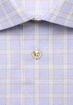Shaped Business Hemd Karo in Beige |  Seidensticker Onlineshop