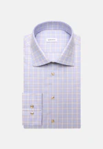Shaped Business shirt Check in Beige |  Seidensticker Onlineshop