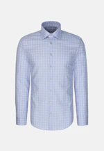 Shaped Business shirt Check in Beige |  Seidensticker Onlineshop