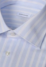 Shaped Business shirt Stripes in Hellblau |  Seidensticker Onlineshop