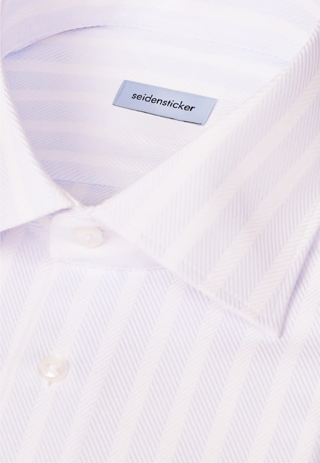 Shaped Business shirt Stripes in Hellblau |  Seidensticker Onlineshop