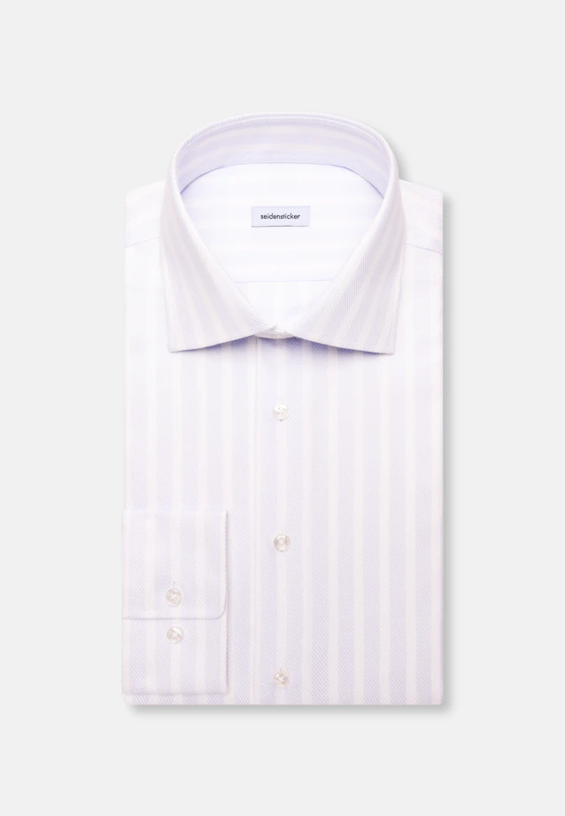 Shaped Business shirt Stripes in Hellblau |  Seidensticker Onlineshop