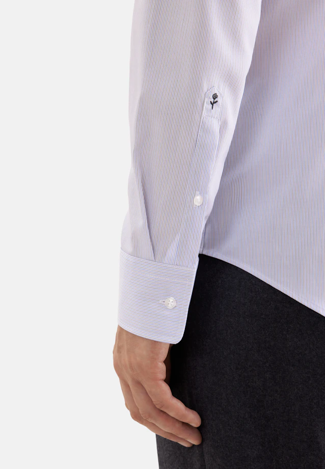 Slim Chemise d'affaires Rayures in Bleu Moyen |  Seidensticker Onlineshop