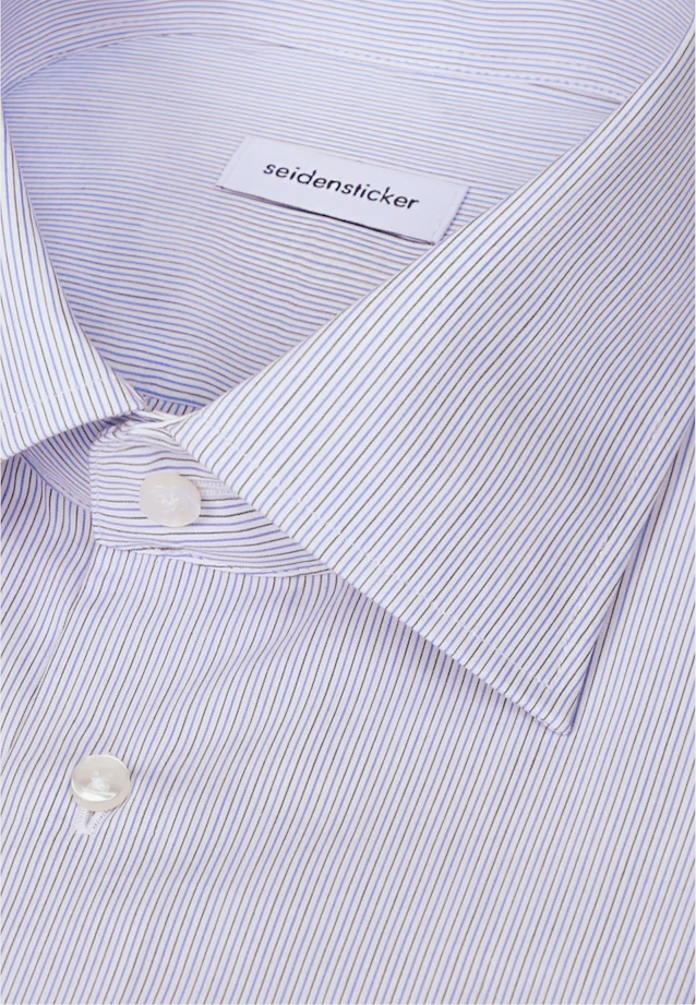 Slim Chemise d'affaires Rayures in Bleu Moyen |  Seidensticker Onlineshop