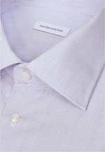 Slim Business Hemd Gestreift in Mittelblau |  Seidensticker Onlineshop