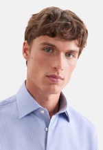 Slim Business shirt Stripes in Mittelblau |  Seidensticker Onlineshop