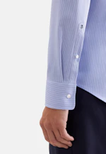 Slim Business shirt Stripes in Mittelblau |  Seidensticker Onlineshop