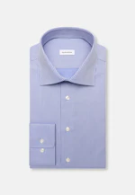 Slim Business shirt Stripes in Mittelblau |  Seidensticker Onlineshop