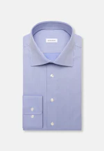 Slim Business Hemd Gestreift in Mittelblau |  Seidensticker Onlineshop