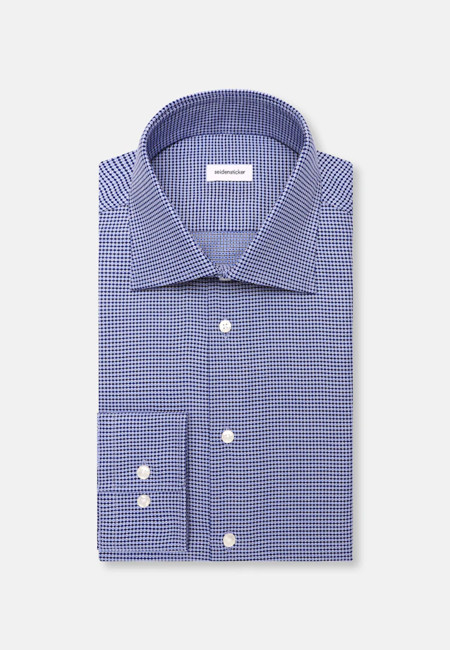Slim Chemise d'affaires Structure in Bleu Moyen |  Seidensticker Onlineshop