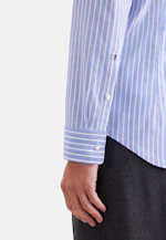 Slim Business shirt Stripes in Mittelblau |  Seidensticker Onlineshop