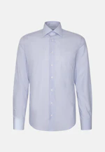 X-Slim Business Hemd Gestreift in Mittelblau |  Seidensticker Onlineshop