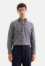 Regular Business shirt Print in Braun |  Seidensticker Onlineshop