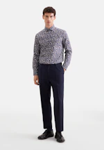 Regular Chemise d'affaires Imprimé in Marron |  Seidensticker Onlineshop