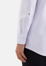 Regular Business shirt Structure in Mittelblau |  Seidensticker Onlineshop