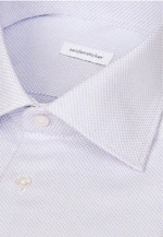 Regular Chemise d'affaires Structure in Bleu Moyen |  Seidensticker Onlineshop