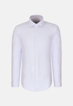 Regular Chemise d'affaires Structure in Bleu Moyen |  Seidensticker Onlineshop