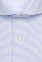Slim Performance-Hemd Struktur in Hellblau |  Seidensticker Onlineshop