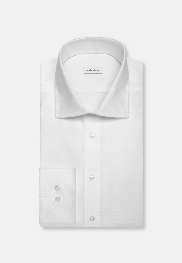 Slim Chemise d'affaires Structure in Blanc |  Seidensticker Onlineshop