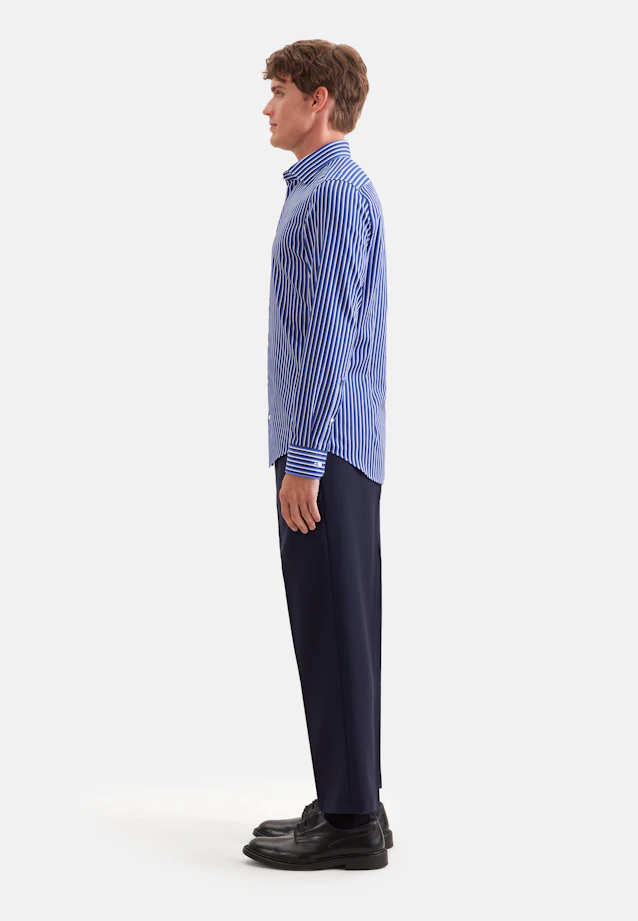 Shaped Chemise d'affaires Rayures in Bleu Foncé |  Seidensticker Onlineshop