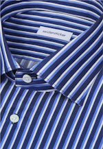 Shaped Business shirt Stripes in Dunkelblau |  Seidensticker Onlineshop