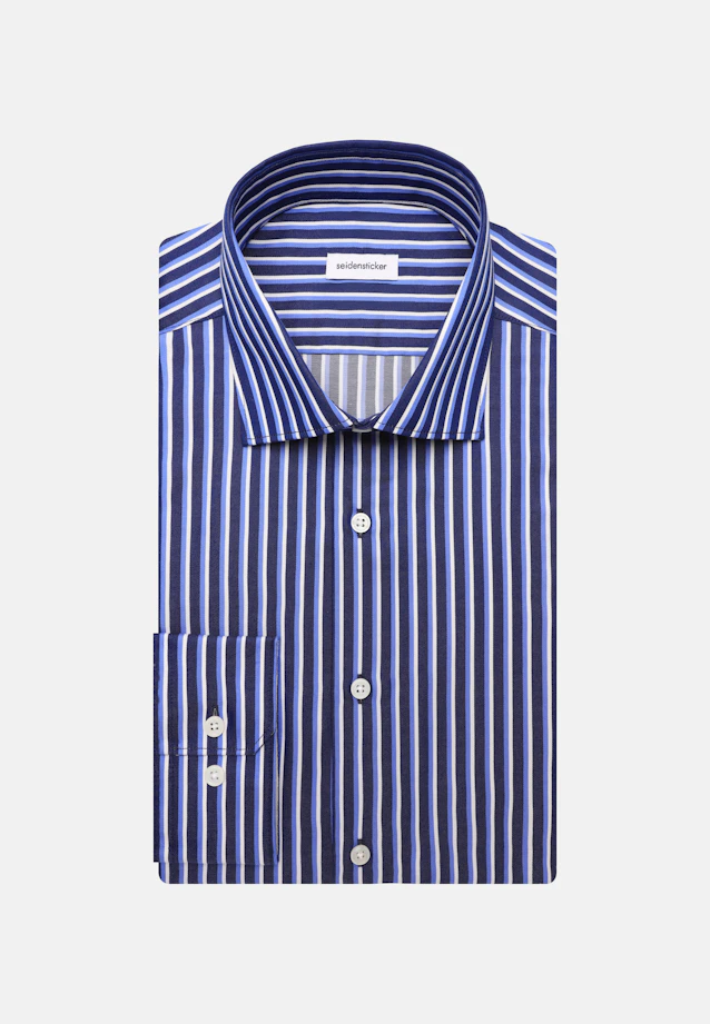 Shaped Chemise d'affaires Rayures in Bleu Foncé |  Seidensticker Onlineshop