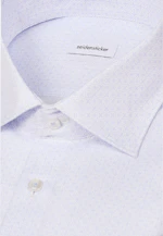 X-Slim Business shirt Print in Hellblau |  Seidensticker Onlineshop