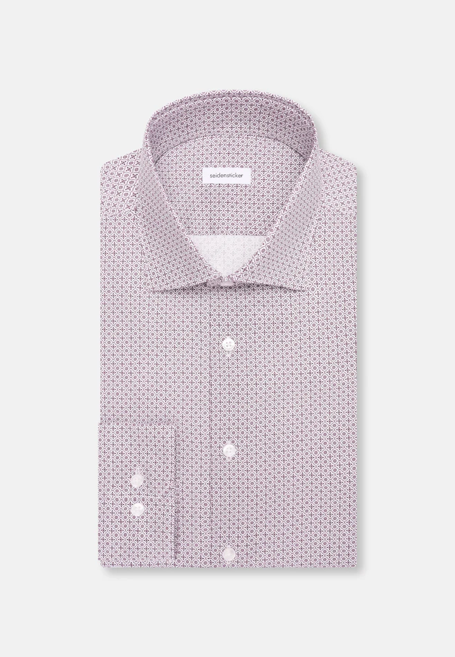 X-Slim Business shirt Print in Rot | Seidensticker online shop