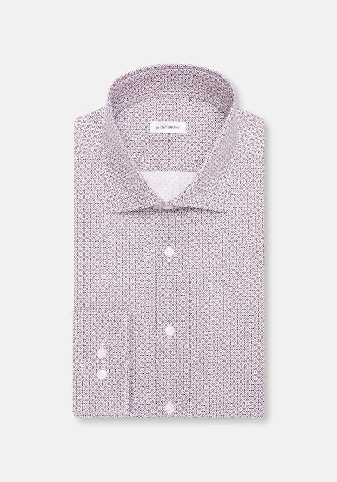 X-Slim Business shirt Print in Rot | Seidensticker online shop