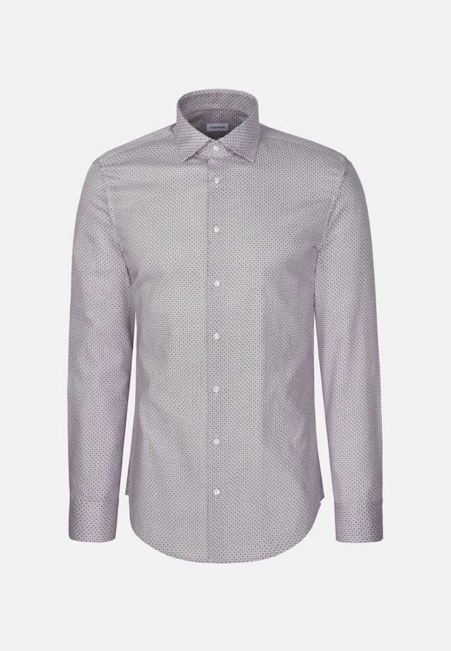 X-Slim Business shirt Print in Rot |  Seidensticker Onlineshop
