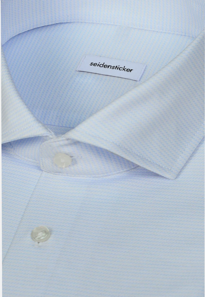 X-Slim Chemise Performance Structure dans Bleu Clair | Boutique en ligne Seidensticker