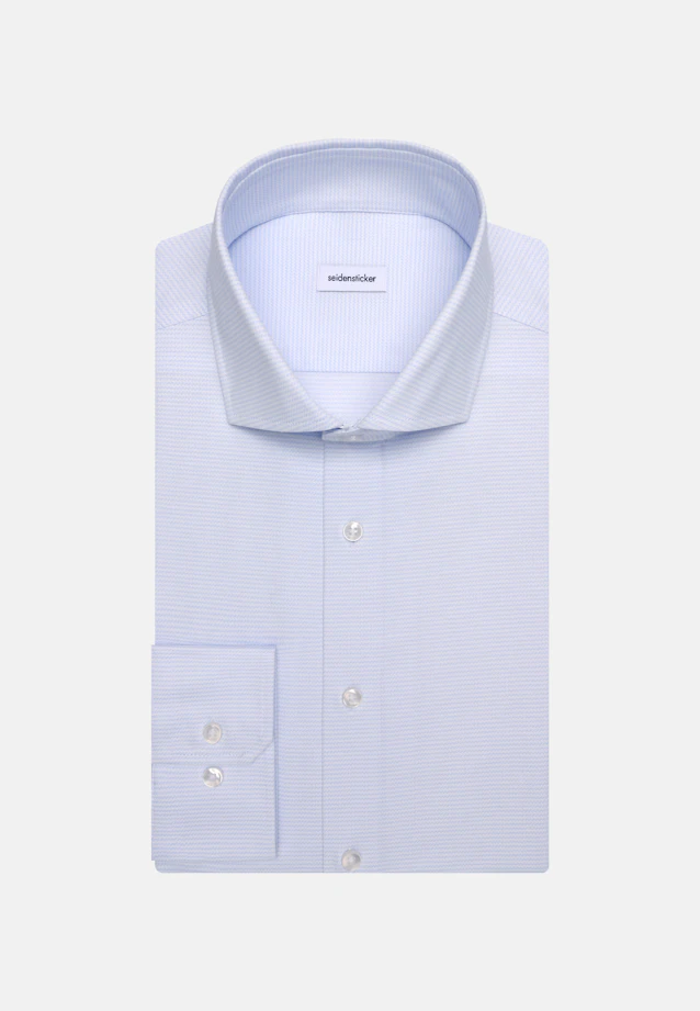 X-Slim Chemise Performance Structure in Bleu Clair |  Seidensticker Onlineshop