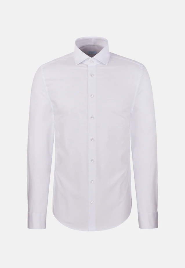 X-Slim Performance shirt Structure in Hellblau |  Seidensticker Onlineshop