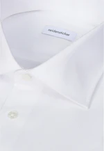 Shaped Business Hemd Struktur in Weiß |  Seidensticker Onlineshop