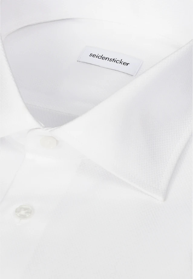 Shaped Chemise d'affaires Structure in Blanc |  Seidensticker Onlineshop