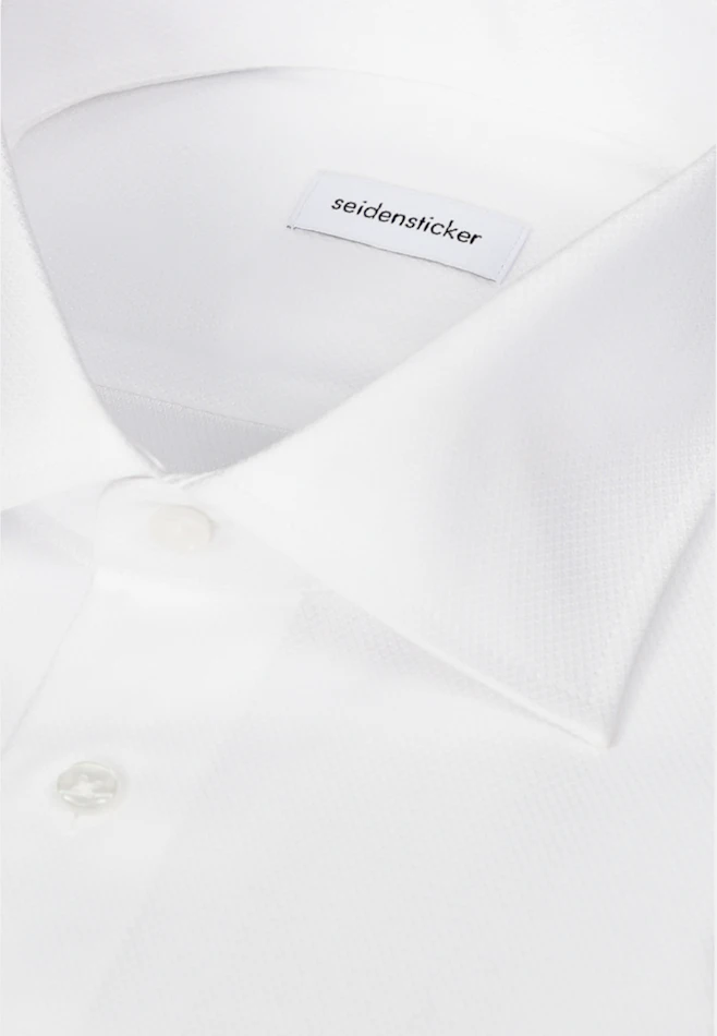 Shaped Chemise d'affaires Structure dans Blanc | Boutique en ligne Seidensticker