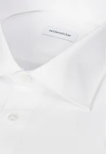 Shaped Business Hemd Struktur in Weiß |  Seidensticker Onlineshop