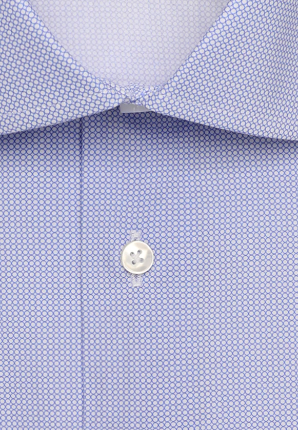 X-Slim Chemise d'affaires Imprimé in Bleu Moyen |  Seidensticker Onlineshop